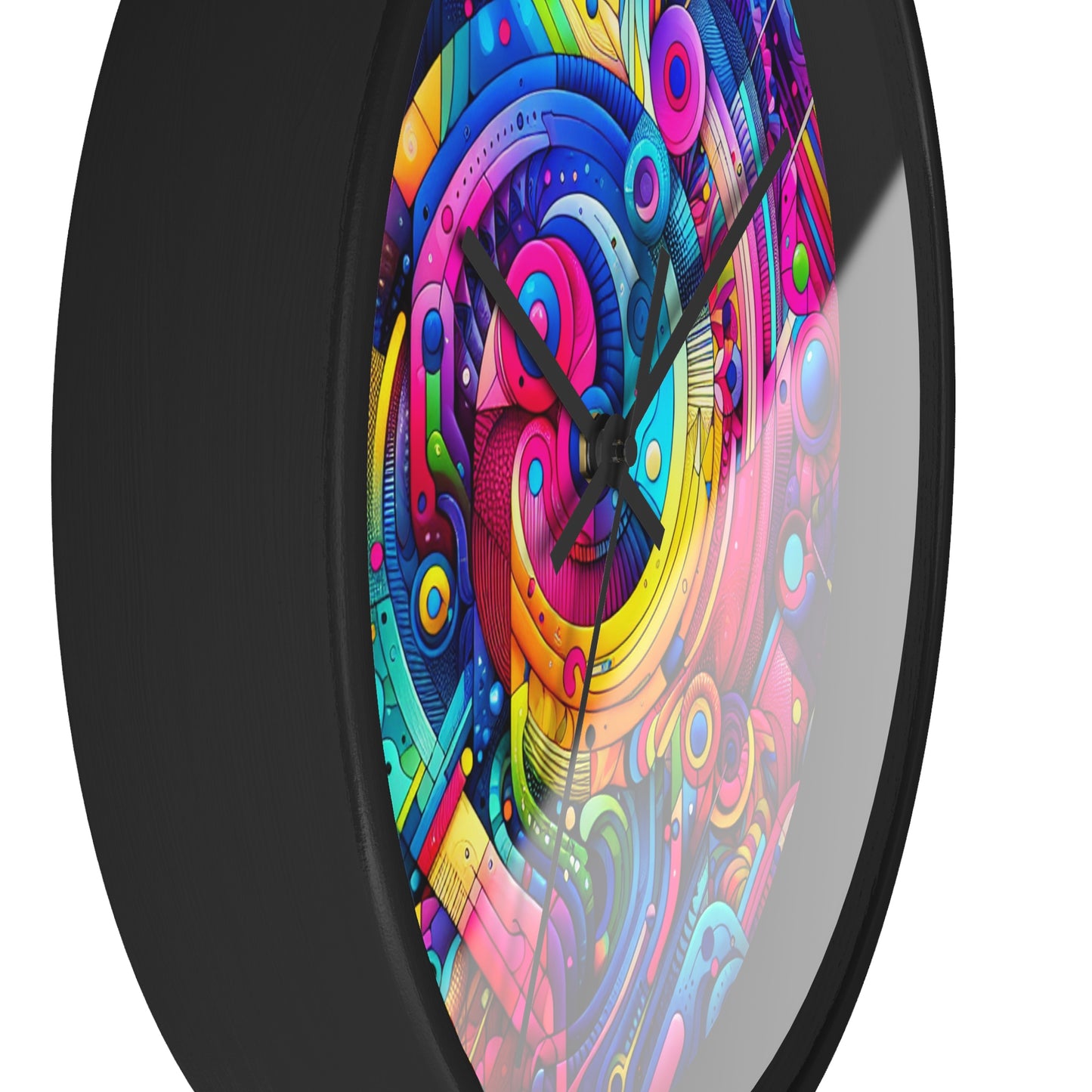 Giovanni Bonatti - Trippy Infinity Patterns Wall Clock