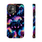'Neon Mirage of Unicorns' NEON Unicorns Tough Phone Case