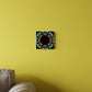 Interstellar Reverie. Trippy Infinity Patterns Acrylic Art Panel