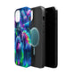 Vivid Dreamscape of Neon Unicorns Neon Unicorns Premium Art Magsafe Magnet Tough IPhone 13 14 15 Pro Plus Max and Mini in Matte and Glossy Phone cases