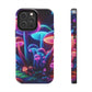 Neon Psychedelic Pupal Art NEON Unicorns Tough Phone Case Iphone 7 8 9 10 11 12 13 14 Pro Max Mini Plus XR XS SE