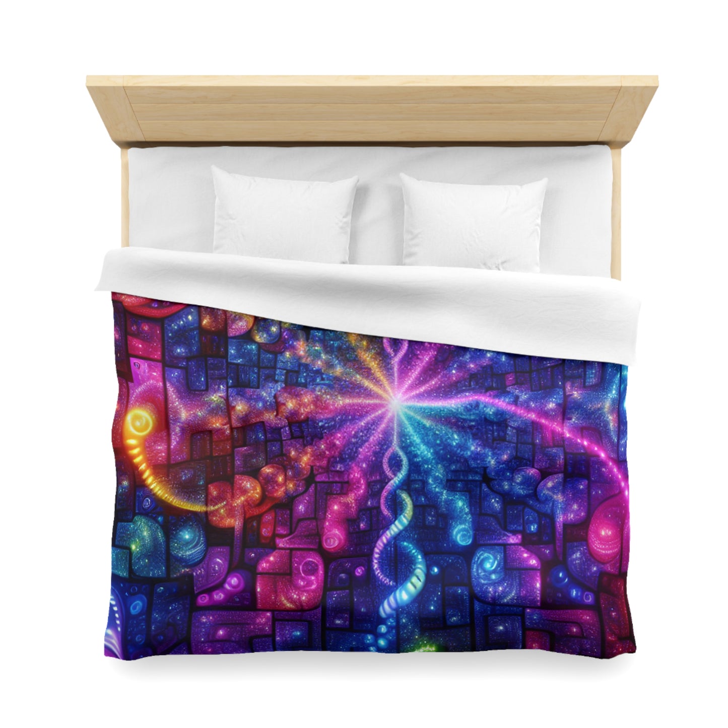 Gennaro di Bellini - Trippy Infinty Patterns Microfiber Duvet Cover