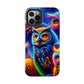 Neon Night Owls. NEON Owls Tough Phone Case