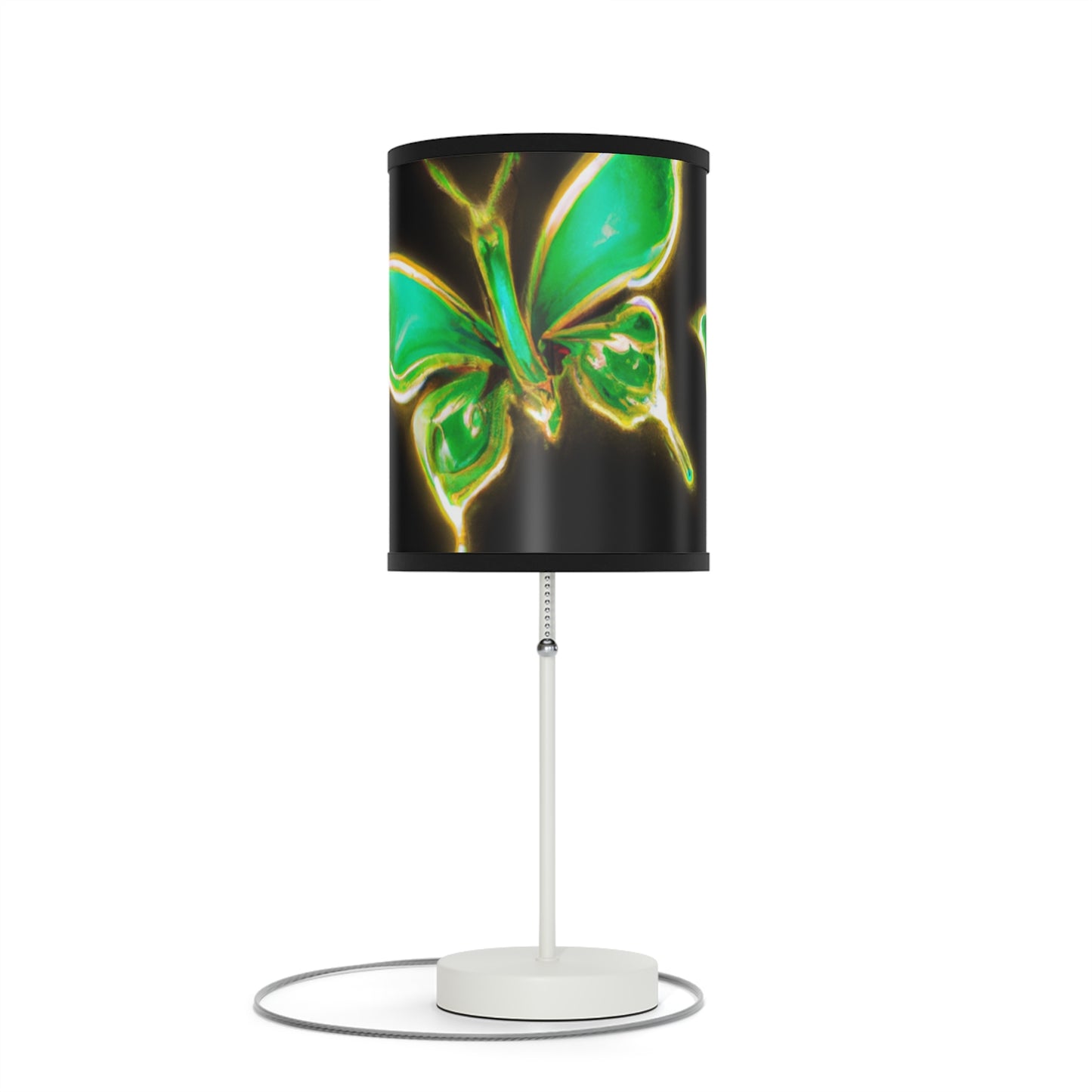 "Glowing Monarch Migration" - NEON Butterflies Colored Lamp