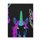 Vibrant Neon Magic. NEON Unicorns Art Canvas
