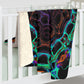 DaVinci Luther - Trippy Infinity Patterns Sherpa Blanket