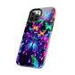 "Vibrance in Flight" NEON Butterflies Tough Phone Case