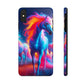 "Neon Dreamscapes: A Pride of Unicorns" NEON Unicorns Tough Phone Case