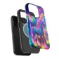 Neon Unicorn Congregation Neon Unicorns Premium Art Magsafe Magnet Tough IPhone 13 14 15 Pro Plus Max and Mini in Matte and Glossy Phone cases
