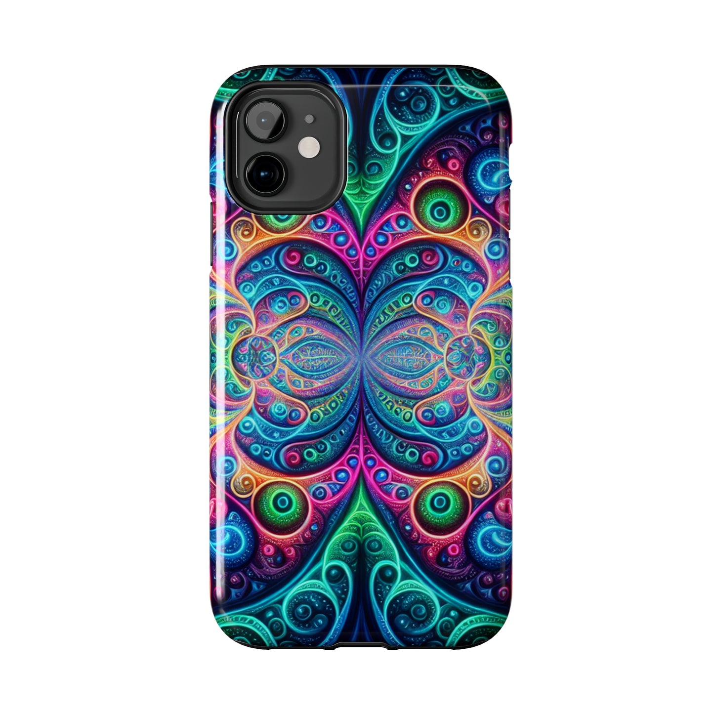 Dreamscape Eon Flow. Trippy Infinity Patterns Tough Phone Case Iphone 7 8 9 10 11 12 13 14 Pro Max Mini Plus XR XS SE