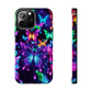 "Vibrance in Flight" NEON Butterflies Tough Phone Case