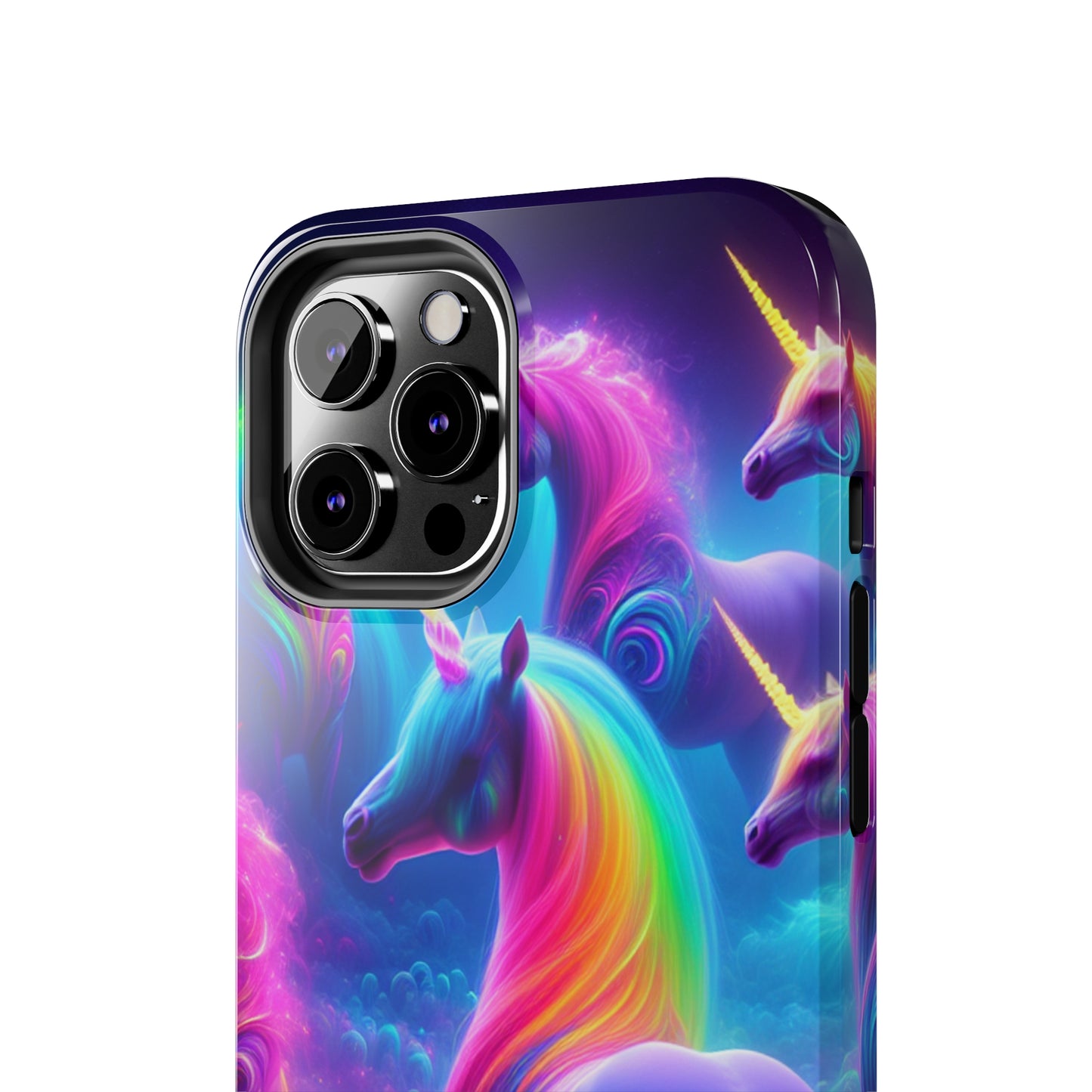 "Dreamworld Enchantment" NEON Unicorns Tough Phone Case