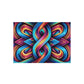 Interstellar Chromatopia. Infinity Patterns Outdoor Rug