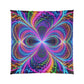 Neon Infinity Splendor. Trippy Infinity Patterns Comforter Blanket