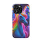 Neon Nighthorn Pride Neon Unicorns Premium Art Magsafe Magnet Tough IPhone 13 14 15 Pro Plus Max and Mini in Matte and Glossy Phone cases
