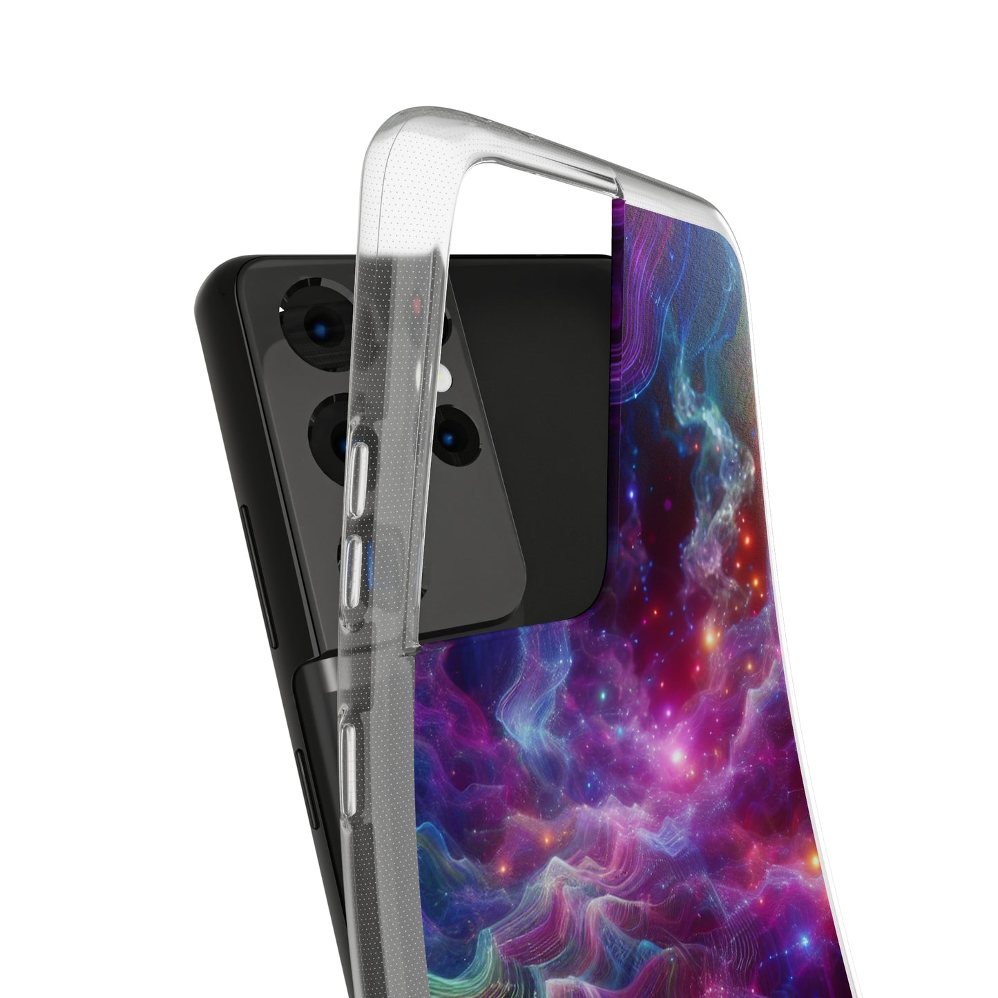 Neon Infinity Swirlz Infinity Patterns Art Polycarbonate Phone Case