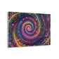 Vibrant Infinity Voyage. Trippy infity Pattern 1/4" Glossy Acrylic Art