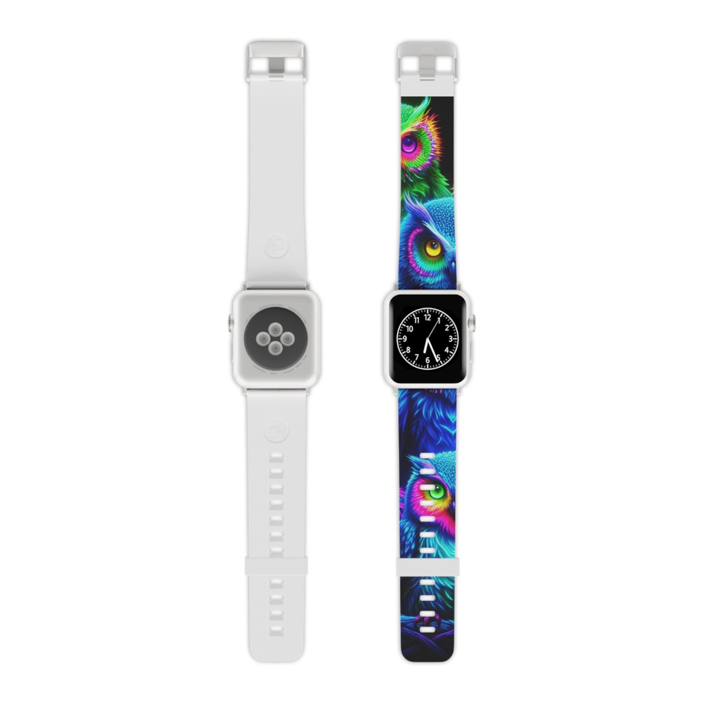 Neon Night Owls - NEON Owls Iwatch Band
