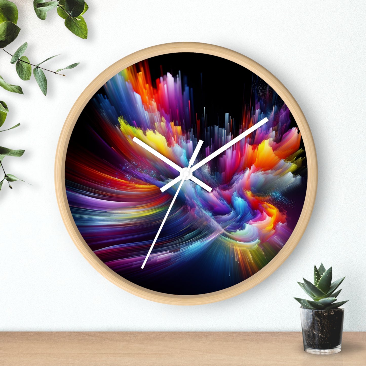Matilde de Contini - Trippy Infinity Patterns Wall Clock