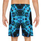 Pietro di Cresci - Trippy Infinity Patterns Rave Shorts
