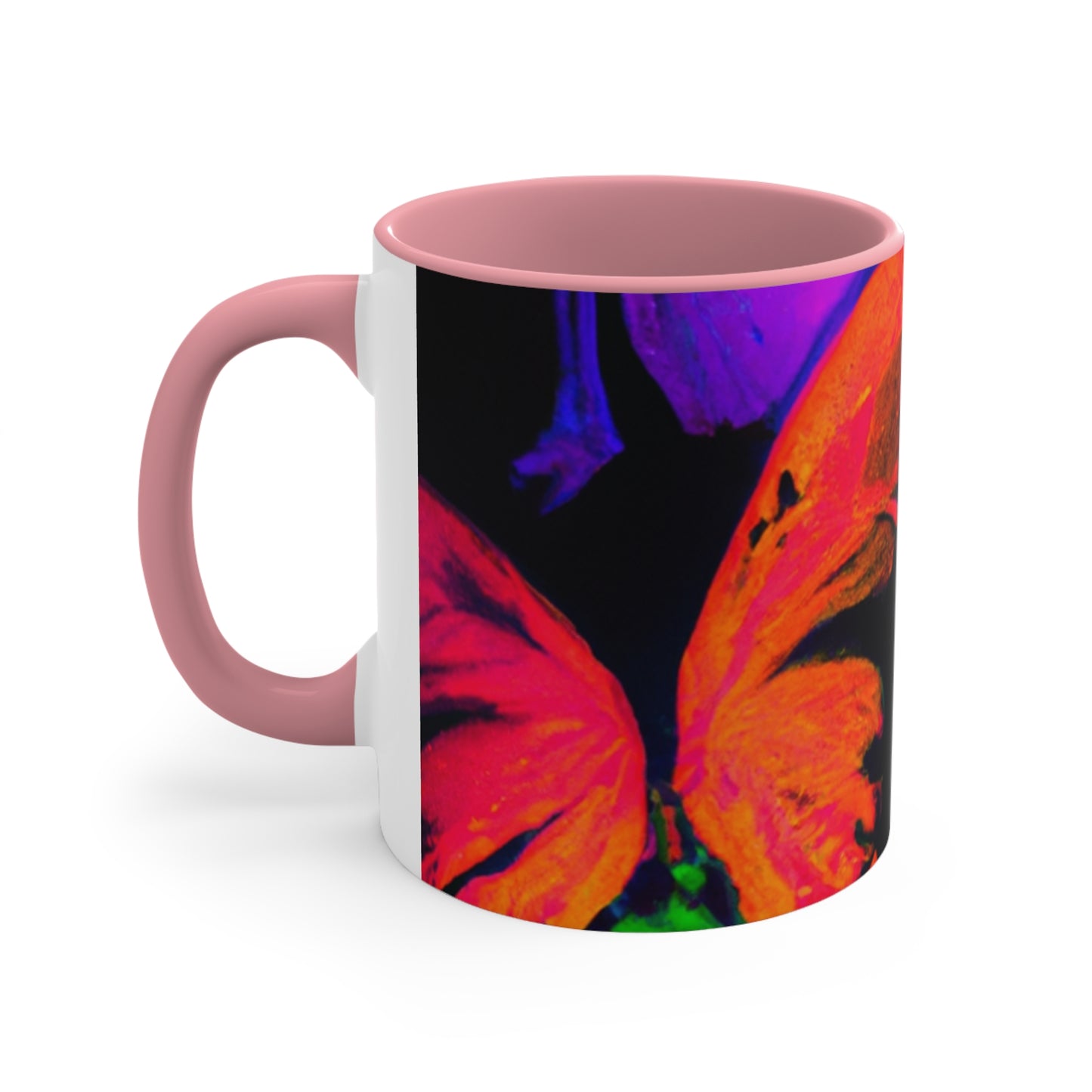 "Butterfly Ballad in Neon" Butterflies 11oz Mug