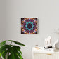 Electric Dreamscape. Trippy Infinity Patterns Acrylic Art Panel