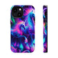Neon Uniflourish Neon Unicorns Premium Art Magsafe Magnet Tough IPhone 13 14 15 Pro Plus Max and Mini in Matte and Glossy Phone cases