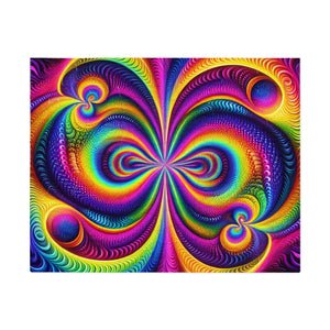 VibNeoInfinPaint - Neon Trippy Infinity Patterns Puzzle 30, 110, 252, and 1000 Pieces