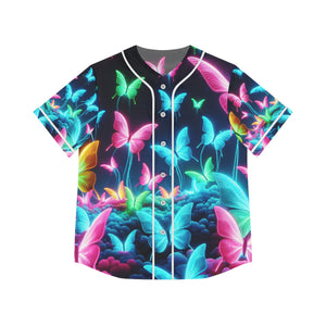 Neon Butterfly Flight. Neon Butterflies Womans Jersey