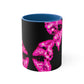 Vibrant Neon Butterfly Soiree Butterflies 11oz Mug