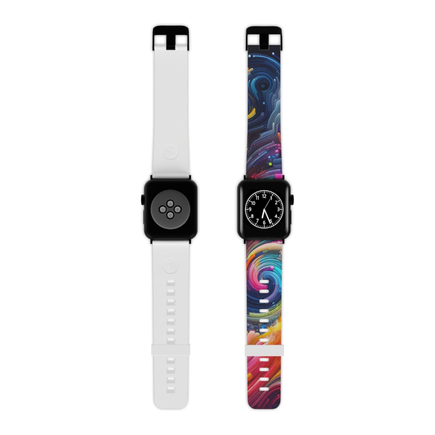Neo-Futurism Chromiascape - Trippy Infinity Patterns Iwatch Band