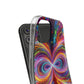 Neon Infinity Vortex Infinity Patterns Art Polycarbonate Phone Case