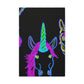 Vibrant Neon Magic. NEON Unicorns Art Canvas