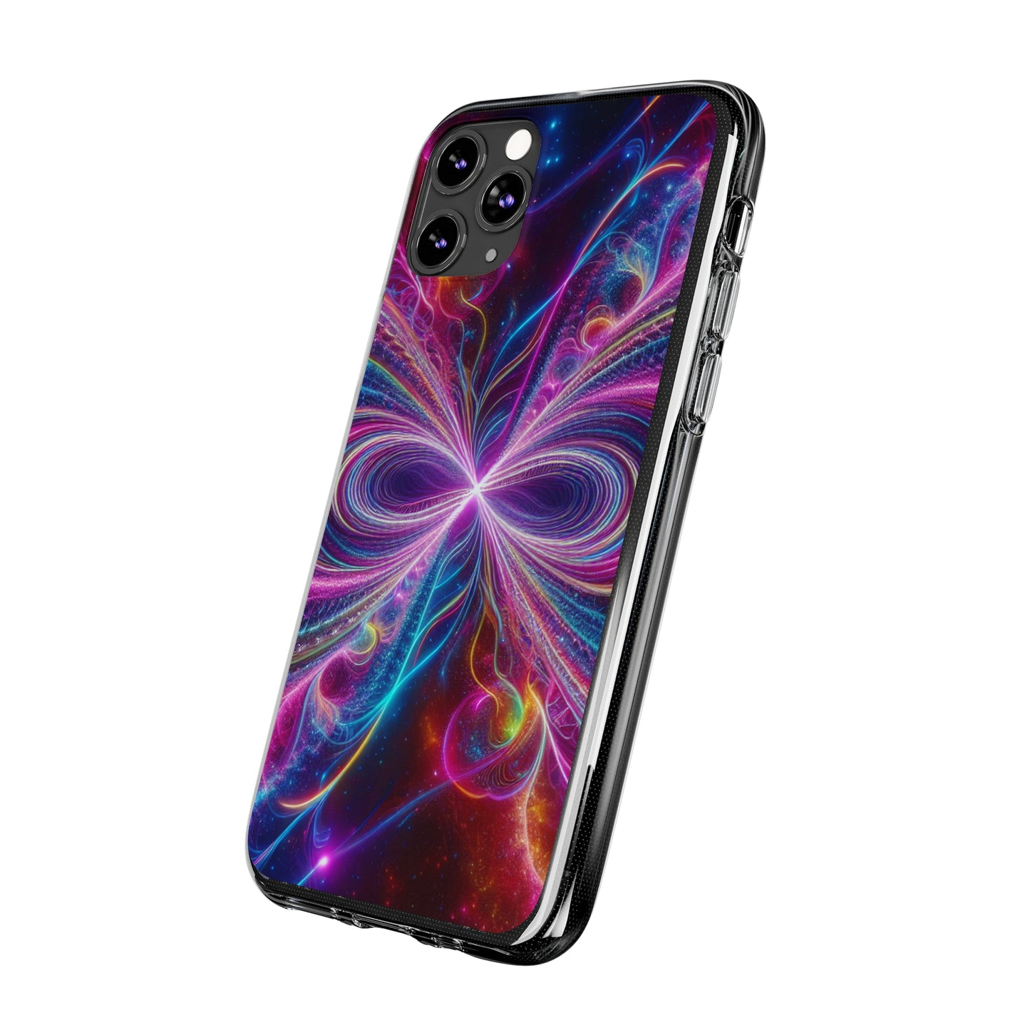 Neon Infinity Dreams Infinity Patterns Art Polycarbonate Phone Case