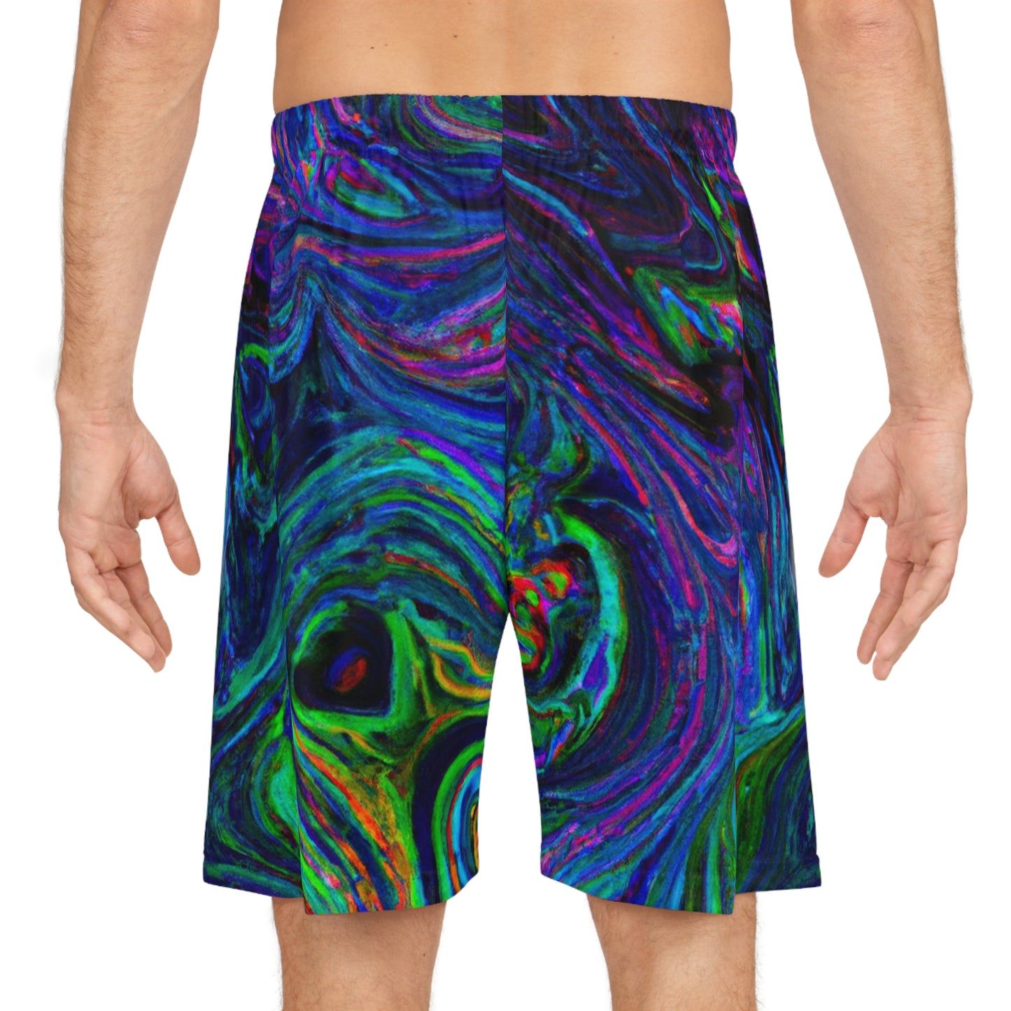 Orazio di Lombardo - Trippy Infinity Patterns Rave Shorts