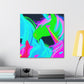 Neon Magical Joyride NEON Unicorns Art Canvas