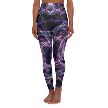 Vibrant Infinity Parallax - Trippy Infinity Patterns Leggings