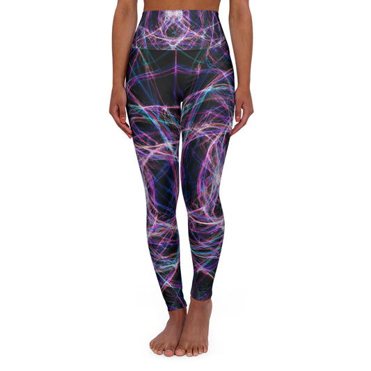 Vibrant Infinity Parallax - Trippy Infinity Patterns Leggings