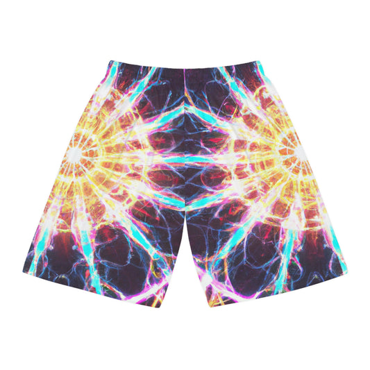 Giovanni Bellini - Trippy Infinity Patterns Rave Shorts