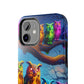 Neon Nocturnal Jazz NEON Owls Tough Phone Case