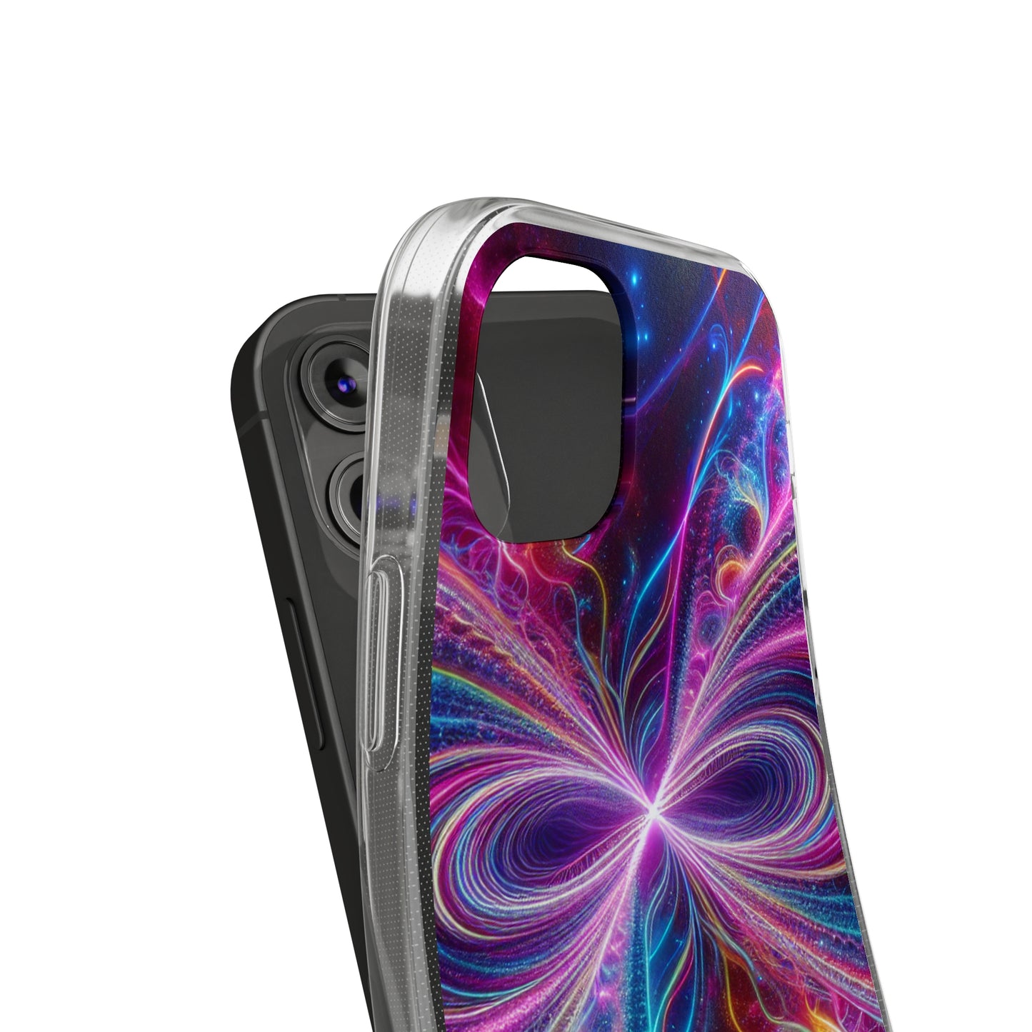 Neon Infinity Dreams Infinity Patterns Art Polycarbonate Phone Case