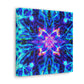 Neon Infinity Odyessy Trippy Infinity Patterns Art Canvas