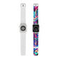"Neon Glitchscape" - Trippy Infinity Patterns Iwatch Band