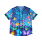 "Electric Butterflies" Neon Butterflies Womans Jersey