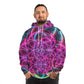 Vivid Interdimensional Glitterbounce. -Trippy Infinity Patterns AOP Hoodie