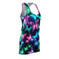 Neon Flight Fantasia Neon Butterflies  Racerback Dress