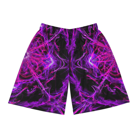 Ambrosius di Fiori - Trippy Infinity Patterns Rave Shorts