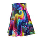 Giovanni da Verona - Trippy Infity Patterns Woman's Skater Skirt