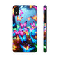 "Neon Butterflies Awakening" NEON Butterflies Tough Phone Case