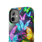 Neon Butterfly Dreamscape. NEON Butterflies Tough Phone Case